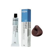 TINTA CAPILAR MAJIREL - 50ML - 6.1 LOURO ESCURO ACINZENTADO