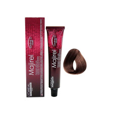 TINTA CAPILAR MAJIREL - 50ML - 6.45 LOURO ESCURO ACOBREADO ACAJU