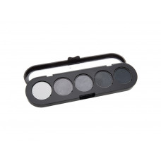 PALETA DE SOMBRAS MAKE UP ATELIER PARIS - 5 CORES - T12