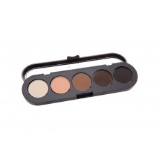 PALETA DE SOMBRAS MAKE UP ATELIER PARIS - 5 CORES - T22