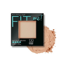 PÓ COMPACTO MAYBELLINE FIT ME MATTE + PORELESS POWDER 130 BUFF BEIGE - 8.5G