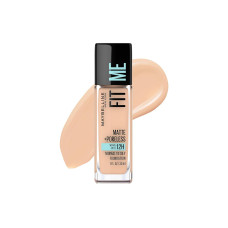 MAYBELLINE BASE FIT ME MATTE + PORELESS 12H 125 NUDE BIEGE - 30ML