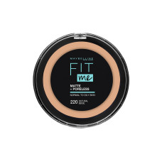 PÓ COMPACTO MAYBELLINE FIT ME MATTE + PORELESS - 220 NATURAL BEIGE