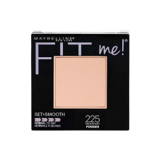 PÓ COMPACTO MAYBELLINE FIT ME SET + SMOOTH 225 - MEDIUM BUFF - 9G