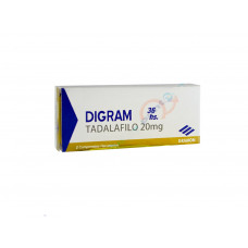 DIGRAM TADALAFIL 20MG - 20 CAPSULAS