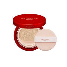 BASE DE ALMOFADA MISSHA PERFECT FIT CUSHION FOUNDATION - SPF50+ - N.21 VANILLA - 15G