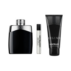 PERFUME MONTBLANC KIT LEGEND EDT 100ML + EDT 7.5ML + SHOWER GEL 100ML 