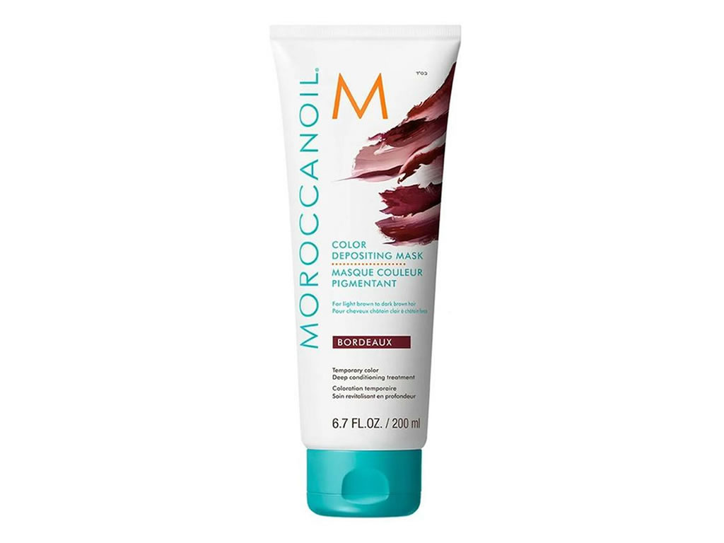 MASCARA DE COLORAÇÃO MOROCCANOIL - COR BORDEAUX - 200ML
