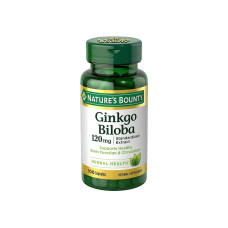 NATURES BOUNTY GINKGO BILOBA 120MG - 100 CAPSULAS
