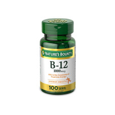 NATURES BOUNTY B-12 1000MCG - 100 TABLETS 