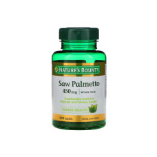 NATURES BOUNTY SAW PALMETTO 450MG - 100 CAPSULAS