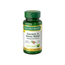 NATURES BOUNTY ANXIETY E STRESS RELIEF - 50 TABLETS