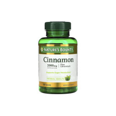 NATURES BOUNTY CINNAMON PLUS CHROMIUM 2000MG 60 CAPSULES