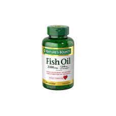 NATURES BOUNTY FISH OIL 2400MG 90 SOFTGELS ODORLESS