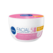 CREME NIVEA CUIDADO TONO NATURAL 5 EM 1 - 100ML