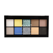 PALETA DE SOMBRA NYX AVANT POP - APSP02 SURREAL MY HEART - 10 CORES