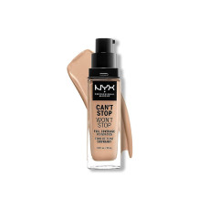 BASE LIQUIDA NYX CANT STOP WONT STOP - CSWSF07 NATURAL - 30ML