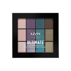 PALETA DE SOMBRA NYX ULTIMATE MULTI FINISH - USP07 SMOKE SCREEN - 12 CORES