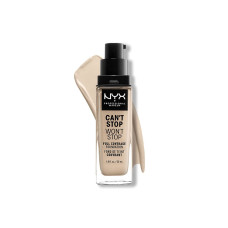 BASE LIQUIDA NYX CANT STOP WONT STOP - CSWSF01.5 FAIR - 30ML