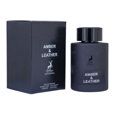 PERFUME MAISON ALHAMBRA AMBER & LEATHER EDP - 100ML - MASCULINO