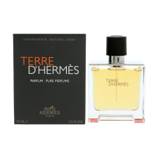 PERFUME HERMES PARIS TERRE D'HERMES PURE PARFUM - 75ML - MASCULINO