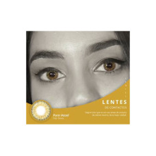 LENTE DE CONTATO SENS AQUA - PURE HAZEL 3 TONS