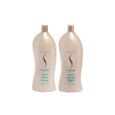 SENSCIENCE KIT SILK MOISTURE VITALOCK6 SHAMPOO 1LT + CONDICIONADOR 1LT 
