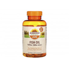 SUNDOWN NATURALS FISH OIL 1200MG - 100 CAPSULAS	