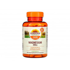 SUNDOWN NATURALS MAGNESIUM 500MG - 180 CAPSULAS