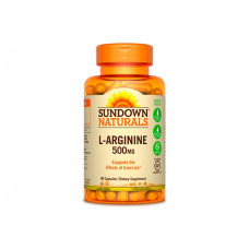 SUNDOWN NATURALS L-ARGININE  500MG - 90 CAPSULAS