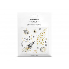 TATUAGEM TEMPORARIA PAPERSELF GALAXY - 4x4"