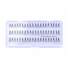 CILIOS POSTIÇOS THE CREME EYELASHES  #FLARE SHORT - PRETO