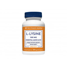 THE VITAMIN SHOPPE L-LYSINE 500MG - 100 CAPSULAS