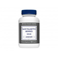 THE VITAMIN SHOPPE SAW PALMETTO BERRIES 540MG - 100 CAPSULAS