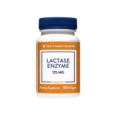 THE VITAMIN SHOPPE LACTASE ENZYME 125MG - 100 SOFTGELS