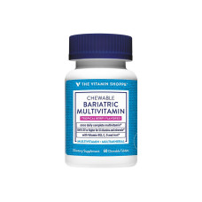 THE VITAMIN SHOPPE CHEWABLE BARIATRIC MULVITAMIN TROPICAL BERRY - 60 COMPRIMIDOS