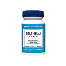 THE VITAMIN SHOPPE SELENIUM 200 MCG - 100 COMPRIMIDOS