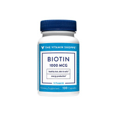 THE VITAMIN SHOPPE BIOTIN 1000MCG - 100 CAPSULAS