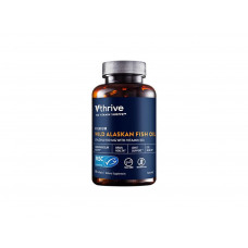 THE VITAMIN SHOPPE WILD ALASKA FISH OIL - 60 CAPSULAS