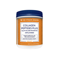 THE VITAMIN SHOPPE COLLAGEN PEPTIDES PLUS UNFLAVORED - 564G
