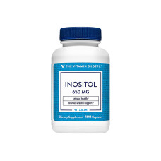 THE VITAMIN SHOPPE INOSITOL 650MG - 100 CAPSULAS