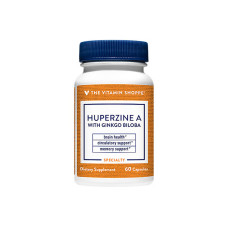 THE VITAMIN SHOPPE HUPERZINE A WITH GINKGO BILOBA - 60 CAPSULAS