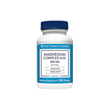 THE VITAMIN SHOPPE MAGNESIUM COMPLEX A.M 500MG - 100 COMPRIMIDOS