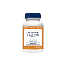 THE VITAMIN SHOPPE CARNIPURE L-CARNITINE 500MG - 50 COMPRIMIDOS