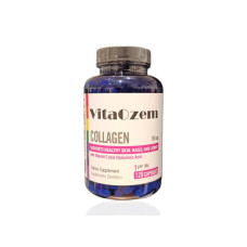 VITAOZEM COLLAGEN COM VITAMINA C - ACIDO HIALURONICO 750MG - 120 CAPSULAS	